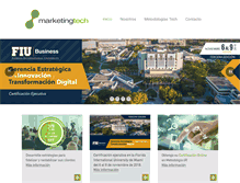 Tablet Screenshot of marketingtech.biz